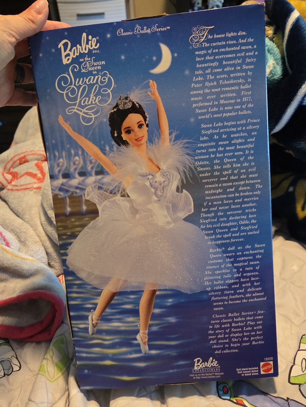 1997 Swan Queen Swan Lake Barbie nib - Picture 3 of 5
